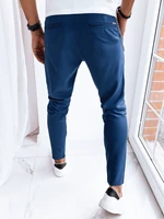 Navy Blue Men's Casual Dstreet Trousers