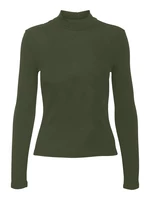 Vero Moda Dámske tričko VMCHLOE Tight Fit 10279611 Rifle Green M