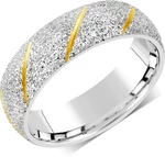 Silvego Snubný prsteň pre mužov aj ženy z ocele RRC22799 65 mm