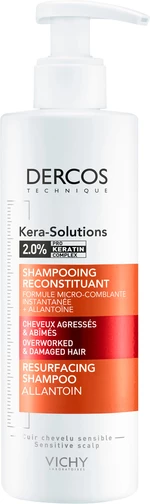 Vichy Obnovujúci šampón pre suché a poškodené vlasy Dercos keramic- Solutions (Resurfacing Shampoo) 250 ml