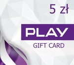 PLAY 5 zł Gift Card PL