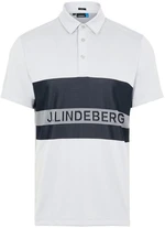 J.Lindeberg Theo Slim Fit Tx Jaquard Stone Grey 2XL Koszulka Polo