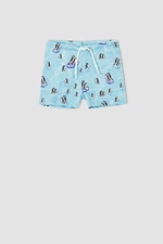 DEFACTO Boy Tie Waist Printed Swimming Shorts