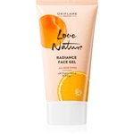 Oriflame Love Nature Organic Apricot & Orange hydratační a rozjasňující gel 50 ml