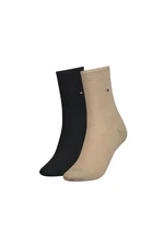 Tommy Hilfiger Socks - TH WOMEN SOCK CASUAL 2P beige