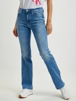 Guess Sexy Boot Jeans Modrá