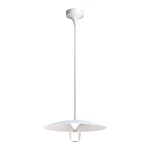 Biała lampa wisząca SULION Poppins, wys. 150 cm