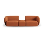 Pomarańczowa sofa 239 cm Shane – Micadoni Home