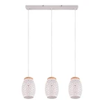 Biała lampa wisząca ø 15 cm Bidar – Trio