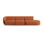 Pomarańczowa sofa 302 cm Shane – Micadoni Home