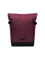 Burgundy women's backpack VUCH Nescio Wine