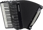 Hohner Mattia IV 120 CR Akordeon klawiszowy Gun Black/Pearl Key