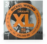 D'Addario EXL140-3D Corzi chitare electrice