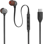 JBL TUNE 310 USB-C Black Sluchátka do uší