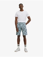 Men's Patterned Menthol Shorts Tom Tailor