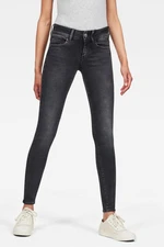 Jeans - G-STAR Lynn Mid Super Skinny Wmn Dark Grey