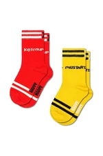 Dětské ponožky Happy Socks Kids 2-Pack Ketchup Socks P001468