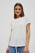 WOMEN'S T-SHIRT L-TS-4024 WHITE