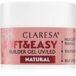 Claresa Soft&Easy Builder Gel podkladový gél na nechty odtieň Natural 12 g