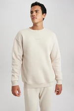 DEFACTO Boxy Fit Crew Neck Printed Sweatshirt