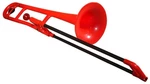 pBone 700640 Trombón de plástico Rojo