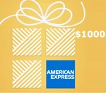 American Express $1000 US Gift Card (6 Month Expiration)