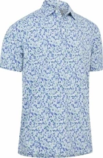 Callaway Mens Filter Floral Print Polo Bright White XL Camiseta polo