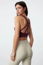 Trendyol Viva Magenda Back Strap Supported/Shaping Sports Bra