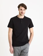 Celio Henley Geley T-Shirt - Mens