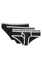 Diesel Panties - UFPNOXIDA KIT UNDERWEAR black and white