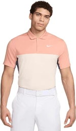 Nike Dri-Fit Victory+ Mens Polo Light Madder Root/Light Carbon/White M Polo