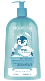 BIODERMA ABCDerm Moussant Jemný čistiaci gél 1 l