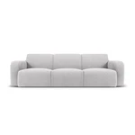 Jasnoszara sofa z materiału bouclé 235 cm Molino – Micadoni Home