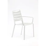 Białe metalowe krzesła ogrodowe zestaw 4 szt. Spring – Ezeis