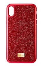 Obal na telefon Swarovski XS MAX Glam Rock červená barva