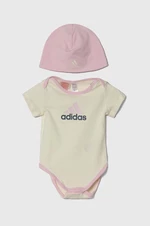 Čepice a kojenecké body adidas