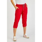 Women's red three-quarter trousers SAM 73 Lynx