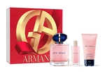 Giorgio Armani My Way – EDP 90 ml + telové mlieko 50 ml + EDP 15 ml