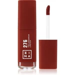 3INA The Longwear Lipstick dlouhotrvající tekutá rtěnka odstín 276 - Chocolat red 6 ml