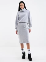 Big Star Woman's Skirt 120189 Grey 901