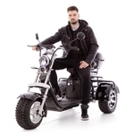 Elektrický CHOPPER UNIZDRAV PRO tříkolový– výkonný 2000 W motor