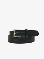 Black Men's Leather Strap Replay