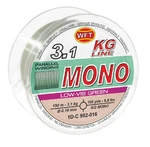 Wft vlasec kg mono green 150 m - 0,16 mm 3,1 kg