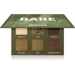 Mesauda Milano Bare Harmony paleta očních stínů odstín 205 Hidden Green 6x1 g