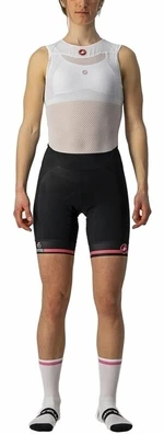 Castelli Giro Velocissima Short Nero/Rosa Giro S Nadrág kerékpározáshoz