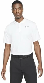 Nike Dri-Fit Victory Mens Golf Polo White/Black S Polo-Shirt