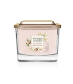 Yankee Candle Aromatická svíčka malá hranatá Snowy Tuberose 96 g