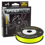 Spiderwire splietaná šnúra dura4 300 m yellow - priemer 0,25 mm / nosnosť 23,2 kg