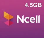 NCell 4.5GB Data Mobile Top-up NP