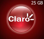 Claro 25 GB Data Mobile Top-up HN